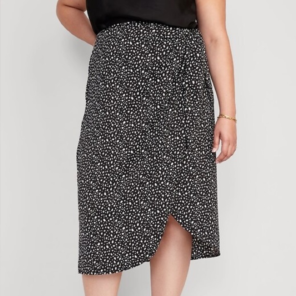 Wrap Silk Skirt